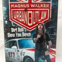 SIGNED Magnus Walker Urban Outlaw First Edition 2017 HB Porsche