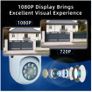 1080P HD WiFi Security Camera - Versatile Indoor-Outdoor Use, Long-Distance Night Vision with 355 dagree Intercom, Dual-Way Audio, AI Motion Detection Image 7