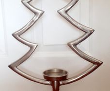Christmas Pillar Candle Holder/Candle holder Christmas Tree