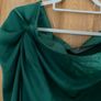 Emerald green satin skirt size xxl Image 4