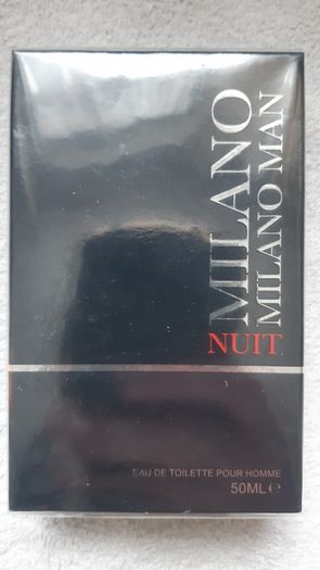 MILANO MAN NUIT Eau De Toilette Pour Homme 50ML Aftershave for men