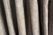 Silver curtains with extensible curtain pole