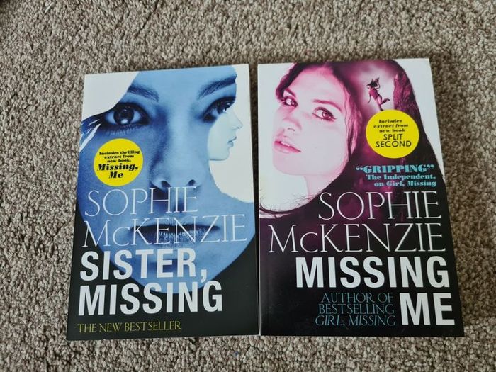 Girl Missing+ Missing Me + Sister Missing  by Sophie McKEnzie