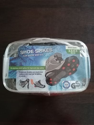 Shoe spikes size 3.5-6.5