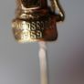 Vintage 9Ct Gold Golf Bag/Golf Clubs Charm/Pendant - 9ct/325 Gold - Moving Charm. 2,4g Image 5