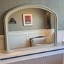 Overmantle Mirror Cream/Light Beige Image 2