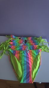Brand New Rainbow Bikini Bottoms (4) Available