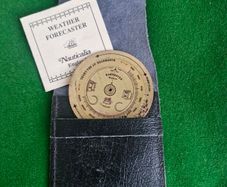 Nauticalia Brass Pocket Barometer/ Weather Forecaster