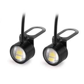 2pcs Car Van Motorcycle Motorbike Bright Driving Light Eagle Eye LED Reverse Backup Driving Light Motorcycle Fog Lamp Headlight Daytime Running Light