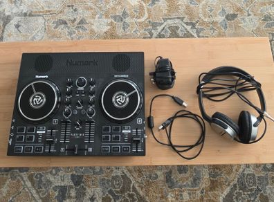 Numark Party Mix Live DJ Controller with Built-in Lights and Speakers
