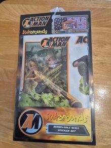 Action Man Wall Stickers