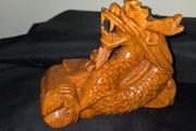 Hand Carved Wooden Chinese Dragon