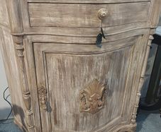 Vintage Cabinet with Marble Top