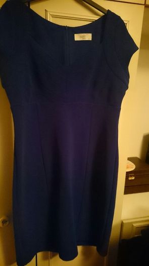 Blue dress wallis petite size 14