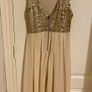 Women's Gold Sequin Dress Image 3