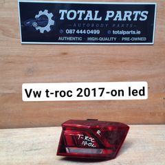 Vw t-roc 2017-on led taillight