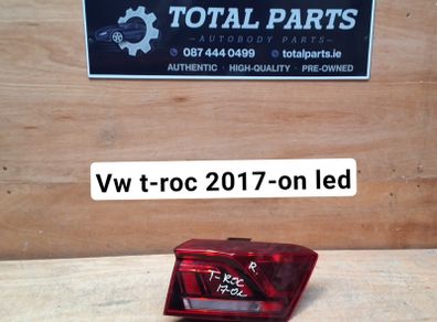 Vw t-roc 2017-on led taillight