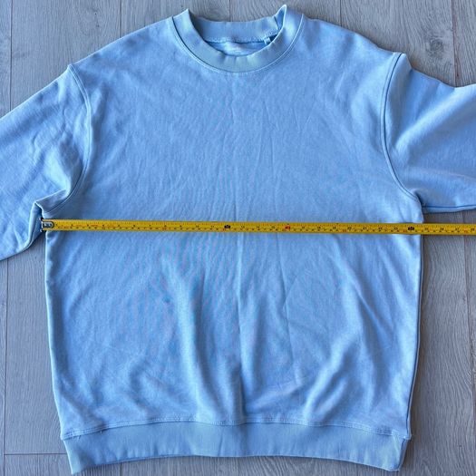 NEW Dunnes Stores Light Blue Relaxed Fit Sweatshirt Size L