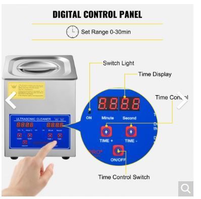 2L Washing Machine Ultrasonic Cleaner Tub  AVAILABLE FOR COLLECTION