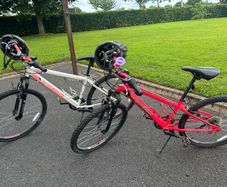 two girls bikes