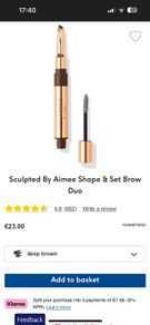 Sculpted shape & set BNIB