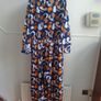 Lucy & Yak Pattern Corduroy Jumpsuit Size 3X Image 4