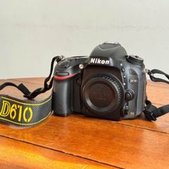 Nikon D610 + lenses + flash