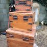 Vintage Handcrafted Storage Boxes Image 6