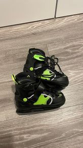 Kids Adjustable Ice Skates - Crivit 32-36 EUR - Grow 5 sizes with child