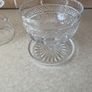 6Footed Cut Crystal Desert/ cocktail Bowls Image 7