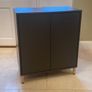 EKET Cabinet combination with legs, grey, 70x35x80 cm Image 2