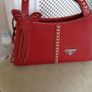Stunning Red Bag with Butterfly Charm Image 4