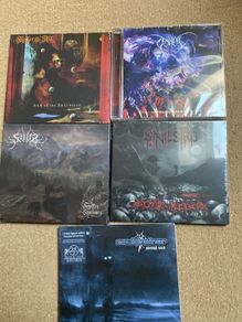 10 new and sealed Metal CDs