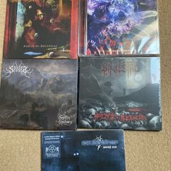 10 new and sealed Metal CDs