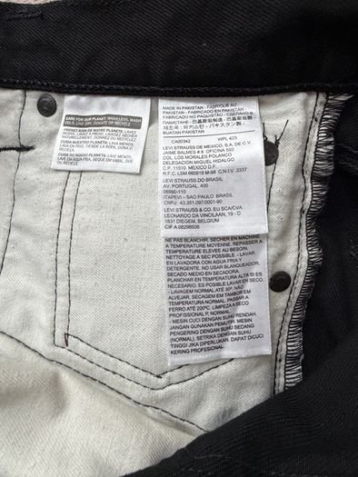 Levis Trousers Black 32/32