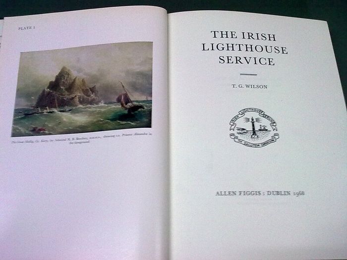 The Irish lighthouse service by T. G. Wilson Ireland Irish history