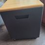 IKEA TROTTEN storage unit on castors with wooden top Image 4