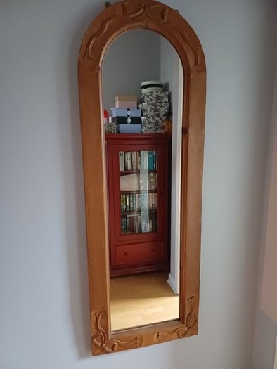 Hand Carved Wall Mirror