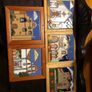 Hand painted tiles of churches Image 2