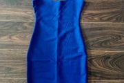 Bodycon dress royal blue S. M