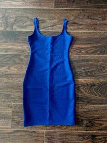 Bodycon dress royal blue S. M