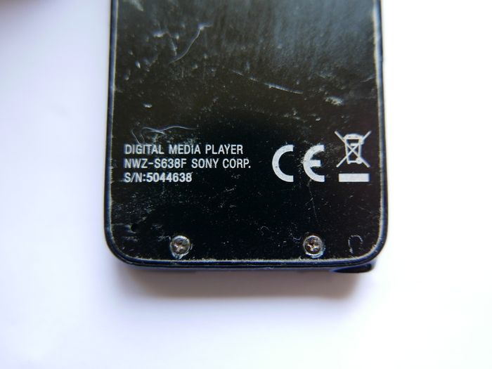 Sony Walkman NWZ-S638F Digital Media Player MP3 Player