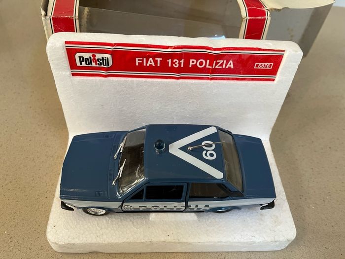 Fiat 131 Police 1/25 Polistil Rare