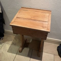 Vintage school desk