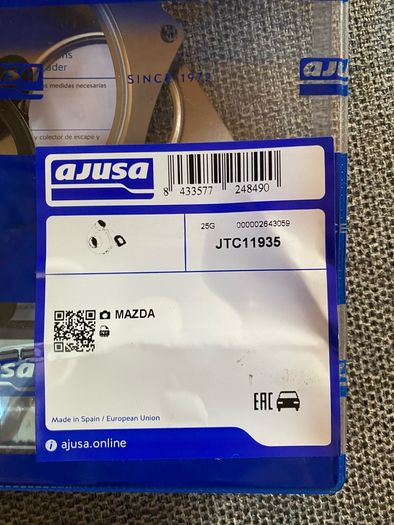 Mounting Kit, charger , turbo , Mazda 2.2 Skyactiv