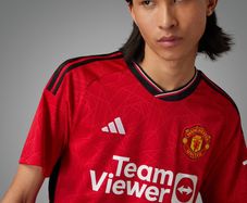 Manchester United Man UTD 23/24 2023 2024 Home Jersey Red Age 13 14 Like New