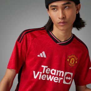 Manchester United Man UTD 23/24 2023 2024 Home Jersey Red Age 13 14 Like New