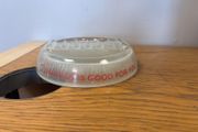Guinness vintage ashtray glass