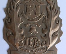 Vintage Fireman's Plaque
