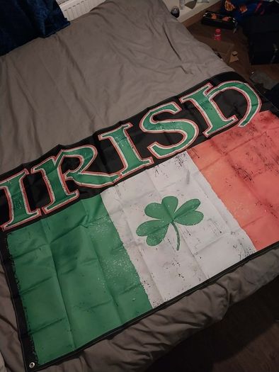 Irelamd flags for the match 6 to choose from